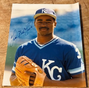 lot 109 image: Tom Flash Gordon Autographed 8x10 Baseball Photo