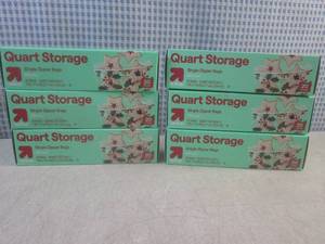 (CSB) 6 - 20-Count Quart Storage Ba...