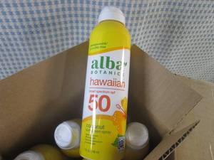 (CSB) 12 Spray Cans of Coconut Suns...