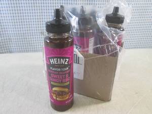 (B-3) 6 Bottles of Heinz Sweet & Ta...