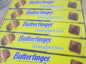 (B-2) 9 Boxes of Butterfinger Unwra...