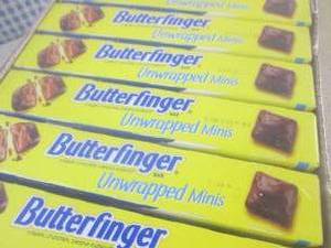 (B-2) 9 Boxes of Butterfinger Unwra...