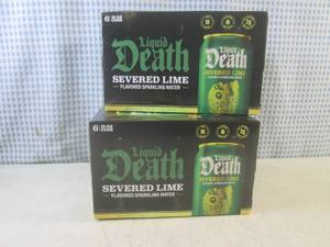 (B-2) 2 - 6-Packs of Liquid Death S...