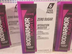 (B-3) 4 - 6-Count Bodyarmor Grape F...