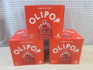 (B-4) 3 - 4-Packs of Cherry Cola Ol...