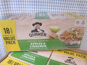 (C-1) 4 - 18-Count Boxes of Quaker ...
