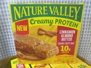 (C-3) 6 Boxes of Nature Valley Cinn...