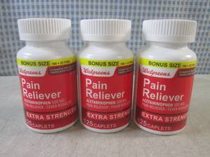 (EC1) 3 Bottles of Extra Strength P...