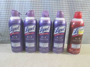 (CS) 5 Cans of Lysol Air Sanitizer ...