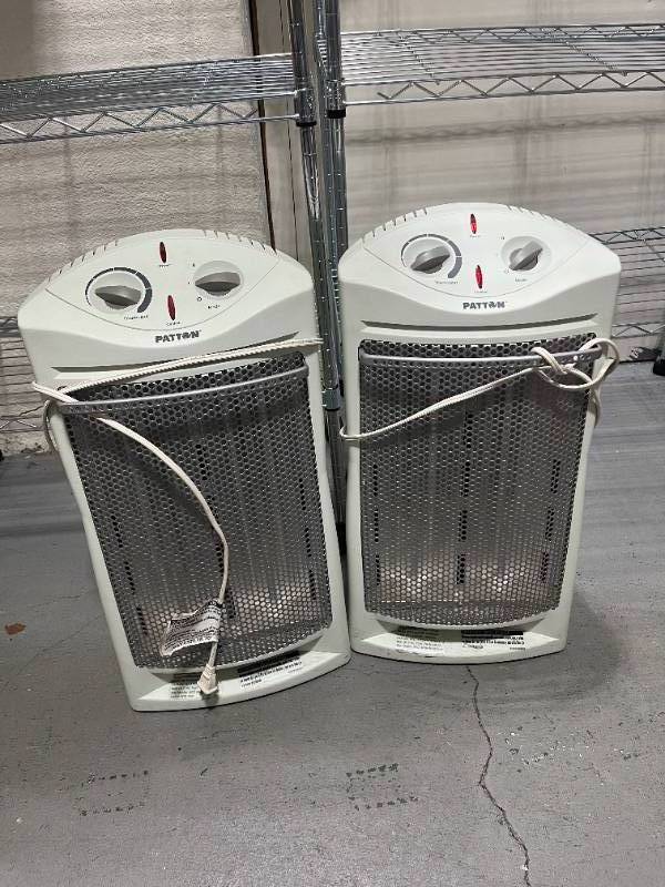 lot 31 image: Two Patton Space Heaters