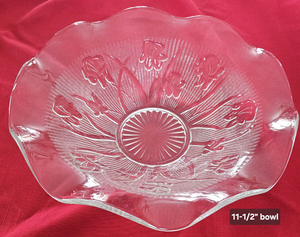 Iris and Herringbone 11.5 Bowl Has scratch