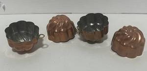 Vintage Copper Molds