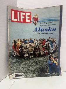 lot 15 image: 1965 Life October 1  Alaska, Willie Mays, and Cool Ads