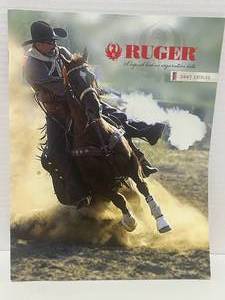 lot 20 image: 2007 Official Ruger Firearms Catalog 58 Color Pages. Complete Product Line