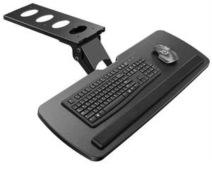 Keyboard Tray for Under Desk 360 Adjustable 25 W 9.84 D $59.99 Retail - Brand New