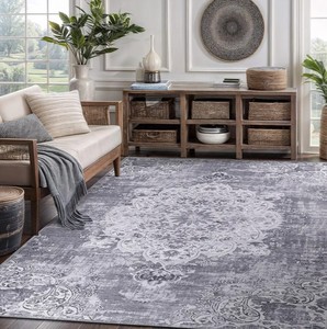 Area Rug 53 x 7 Grey $44.99 Retail - Brand New