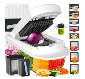 Vegetable Chopper All in One 8 Blades - Brand New