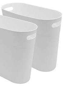 Plastic Trash Cans 3.2G 2 Pack - Brand New