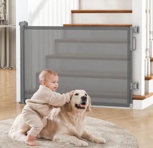 Retractable Baby Gate 80 Wide $59.99 Retail - Brand New