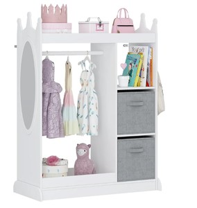 Childrens Dress Up Clothing Armoire White $109.99 Retail - Brand New