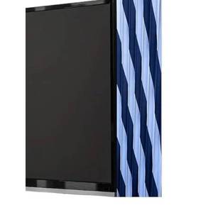 TV Bling Flatscreen Curtains Blue and Grey 3pk $99.99 Retail - Brand New