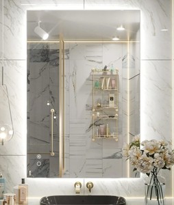 LED Lit Wall Mirror for Bathroom 24 x 40 $189.99 Retail - Brand New