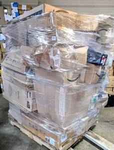 WOW Amazon Mediums Returns Pallet 67 Tall