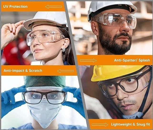 2 NEW boxes (24 Ct) Cabellas #1 Seller Radians Coveralls Shooting Safety Glasses Ballistic Eye Protection Fits Over Eyewear  Impact &amp Scratch Resistant ANSI Z87.1 Certified Ideal for HuntingShooting RangeIndustrial Work 99.9% UVAUVB Protection