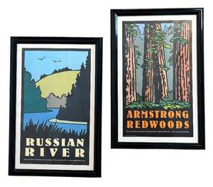 lot 8 image: U - Russian River & Armstrong Redwoods Prints