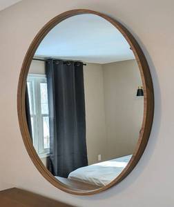 MB - Large Round Mirror - Scandinavian Design