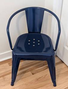 LL - Pillowfort Industrial Activity Chair - Blue Overalls -