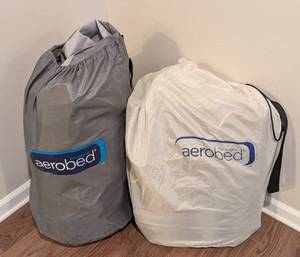 LL - Aerobed Queen-Size Air Bed - Pair (2 Beds) for Guests & Travel