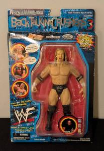 LL - Triple H Action Figure - WWF World Wrestling Federation, Back Talkin Crushers 3