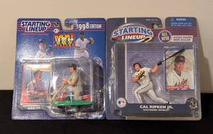LL - Mark McGwire & Cal Ripken Jr. Starting Lineup 1998 Edition Figures