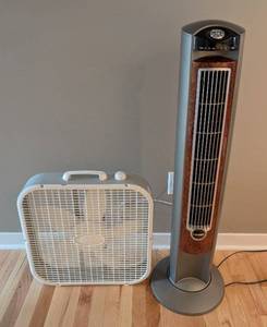 UL - Lasko Box Fan & Tower Space Heater