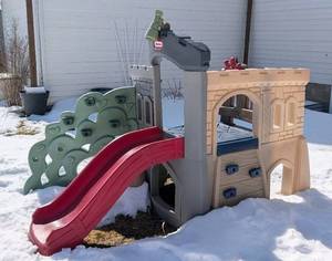 BY - Little Tikes Rock Climber & Slide Playset - Outdoor Kids Playground