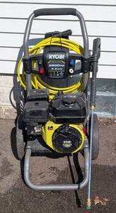 G - Ryobi Pressure Washer 2900 PSI 2.5 GPM - Portable Cart Unit