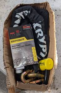 G - New Kryptonite New York Fahgettaboudit Chain Disc Lock