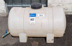 G - ACE Roto-Mold FS0035SWSS 35-Gallon White Tank NSF-Certified for Potable Water