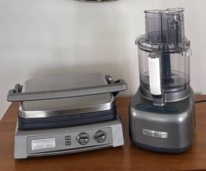K - Cuisinart Griddler Deluxe & Food Processor