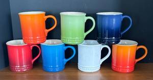 LR - 7 Le Creuset Mugs - Assorted Colors