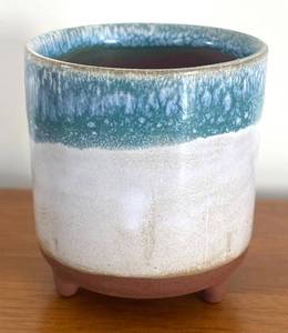 LR - Pretty Portuguese Footed Vase