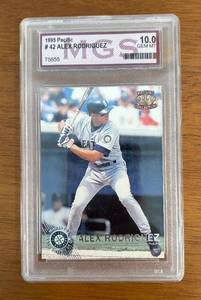 K - Pacific 1995 #42 Alex Rodriguez Baseball Card - Gem Mint 10