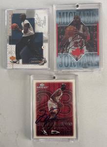 K - Three Michael Jordan Basketball Cards