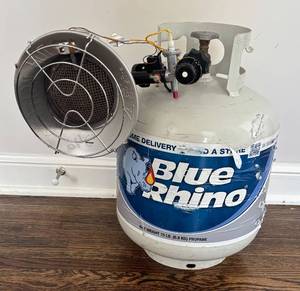 BR1 - Blue Rhino 20 lb Propane Tank with Heater Attachment