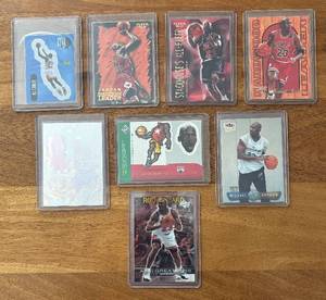 K - Eight Michael Jordan Basketball Cards