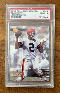 K - Tim Couch 2000 Collectors Edge Football Card PSA Mint 9 Uncirculated