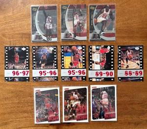K - Michael Jordan Basketball Cards - Victory Jordans Greatest Hits