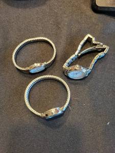 Timex Indiglo Quartz Wristwatch (Lot of 3) - WR 30M, Date, Stainless Steel