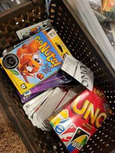 UNO Card Game & Go Nuts Card Games (Lot of 2)